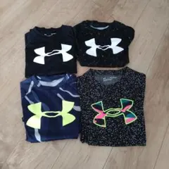 アンダーアーマー キッズTシャツ 4枚セット
