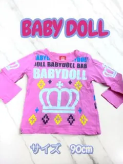 BABYDOLL 長袖Tシャツ 90