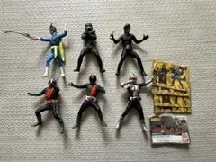 HG DG 仮面ライダー　6種類セット　ブックあり　怪異！蜂女編～