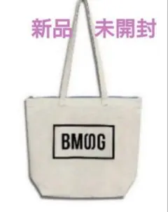 BMSG　ロゴジップ トートバッグ　アクア