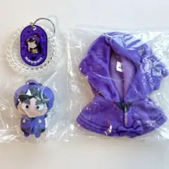 忍たま 尾浜 勘右衛門 久々知 兵助 極楽湯 ぷちぬい ケープ 3点セット