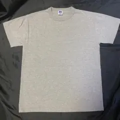 90s USA製 RUSSELL ATHLETIC 無地Tシャツ 杢グレー Sのサムネイル