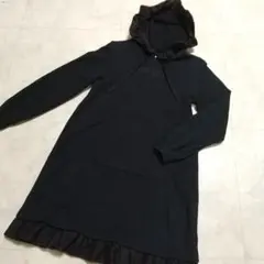 美品　ピンクハウス　フード付き　スウェット　ワンピース