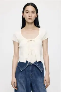 MOUSSY STITCH DETAIL カーディガン&キャミソールのサムネイル