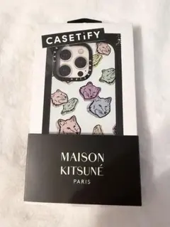 【新品未使用】MAISON KITSUNÉ iPhone16Pro MAISON KITSUNE◇CASETIFYコラボ IPHONE 16 PRO/PROMAX用 ケース