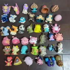 ポケモン 指人形 ソフビ まとめ売り かわいい・ピンク系 多数