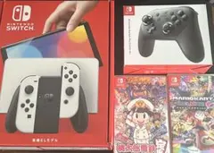 明日の朝までに発送可能！ 任天堂Switch有機el 周辺機器ソフトまとめ売り