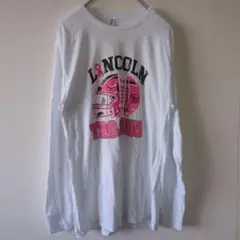 LINCOLN TROJANS ロングスリーブTシャツ Mサイズ