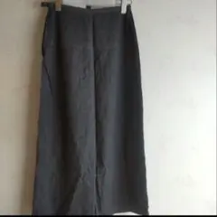 古着 ブラックデニム ロングスカート