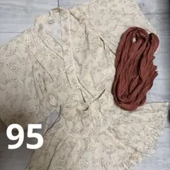 バースデイ tete a tete テータテート セパレート 浴衣 95サイズ
