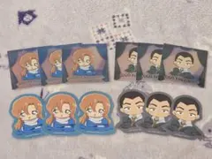 名探偵コナン ちぢませ隊 ステッカーコレクション2 萩原千速/横溝重悟 12枚