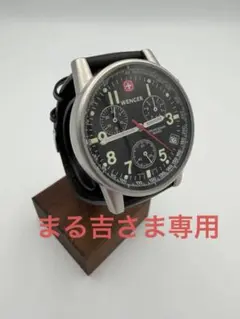 Wenger ロードスタークロノグラフ 腕時計 ブラック 稼動中 - メルカリ