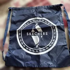 スケッチャーズ SKECHERS ショッパー 巾着 ナップサック ネイビーのサムネイル