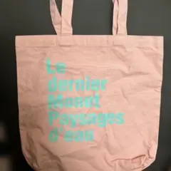 モネ展　トートバッグ　ピンク