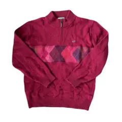 00s LACOSTE ニットジップアップパーカー crocodile ニットのサムネイル