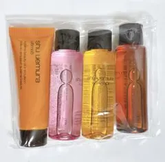 シュウウエムラ クレンジング 乳液 4本 ミニサイズ トライアルセット 試供品