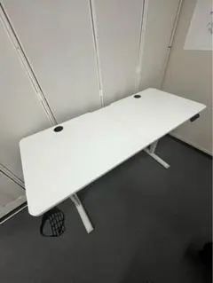 □都内手渡限定 IKEA 手動昇降式 デスク テーブルBEKANT 160×60 - メルカリ