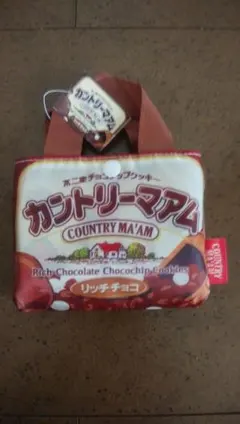 不二家 カントリーマアム エコバック チョコチップクッキー柄