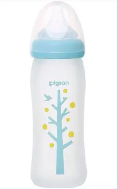 pigeon シリコンコーティング 哺乳瓶 240ml