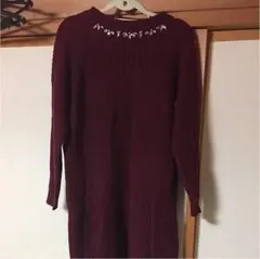 ニットワンピース