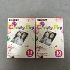 チェキ用フィルム instax mini candy pop 20枚
