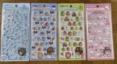 正規品‼︎ボンボンドロップシール　4枚セット　たまごっち　サンリオ　しずくちゃん