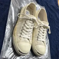 Converse All Star ホワイトスニーカー（ジャックパーセル）
