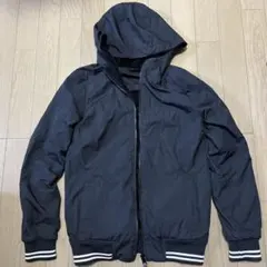 TOMMY HILFIGER フード付きジャケット XS 黒