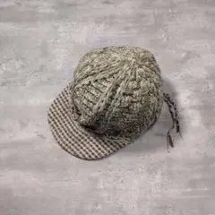 【00s_Archive】 mori-kei KnitCasquette森ガール
