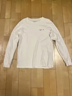 agnès b. homme ホワイト ロング T