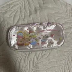 【美品】すみっコぐらし 筆箱 ダブルジッパー