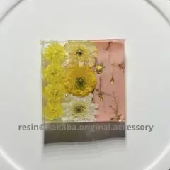 s-71 ハンドメイド レジン ヘアゴム ブローチ ポニーフック キーホルダー
