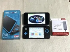 Newニンテンドー 2DS LLブラック ×ターコイズ