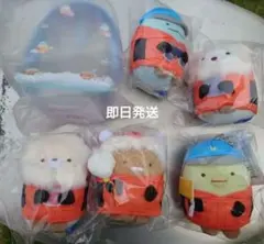 限定品】 大南極展 ✕ すみっコぐらし ぶらさけぬいぐるみ 5種類セット