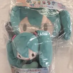 初音ミク A賞トートバッグ B賞 ふわぷち ぬいぐるみ　セット