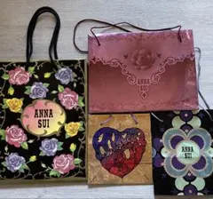 ANNA SUI アナスイ ショップ袋 紙袋色々 4枚セット