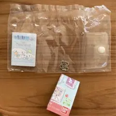 新品未開封！サンリオキャラクターズ＊いちご新聞 豆ガシャノート シナモロール