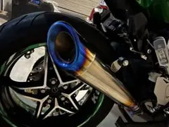 H2SX専用　H2R風　スリップオンマフラーのサムネイル