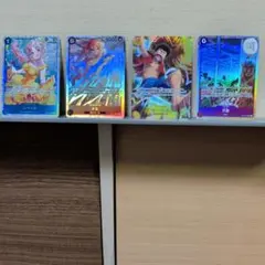 ワンピースカード　神の島の冒険　ルフィSEC SR3枚