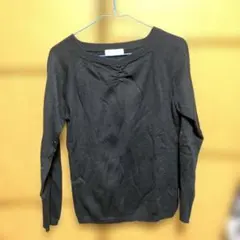 トップス　ブラック　黒　a.v.v