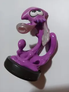 amiibo　ネオンパープルイカ　スプラトゥーン　アミーボ　Splatoon