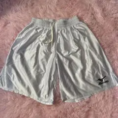 Mizuno ホワイト ハーフパンツ
