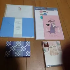 レターセット&メモ帳おまとめ