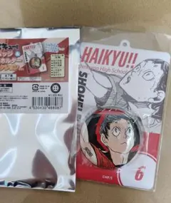 ハイキュー コレクション 缶バッジ 第3弾 特製ホルダー 【福永招平】