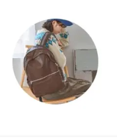 ニコアンド合皮リュック