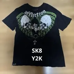 sk8 archive 平成 グランジ Affliction Tシャツ y2k - メルカリ