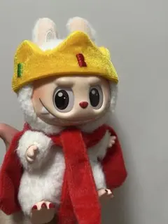 メガ ラブブ 王冠 Let's Checkmate 王冠 王様 LABUBU ぬいぐるみ 限定ラブブ - メルカリ