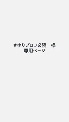 2026年最新】プロフ必読様専用の人気アイテム - メルカリ
