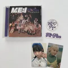 ME:I Hi-Five 飯田栞月　トレカ、ステッカー　MIRAI お守りカード