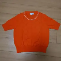 SHUSHU/TONG 赤 半袖ニット US8 SHUSHU/TONG 赤 半袖ニット US8 - メルカリ